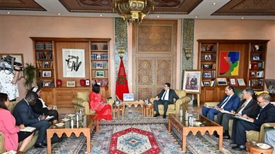 وزير الخارجية المغربي يستقبل مساعد الأمين العام للأمم المتحدة لعمليات حفظ السلام جان بيير لاكروا 