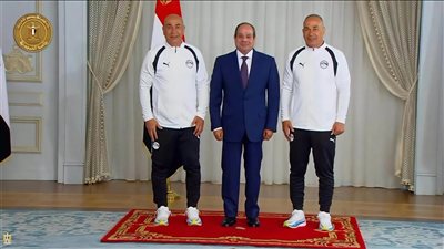حسام حسن يشكر الرئيس السيسي على التكريم: تحيا مصر بشعبها