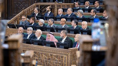بحضور الشرع.. انطلاق أولى جلسات مجلس الشعب السوري
