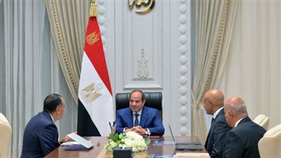 أجتماع الرئيس السيسي ورئيس الوزراء المصري