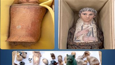 ضبط 151 قطعة أثرية بحوزة عنصر إجرامي قبل بيعها بمصر 