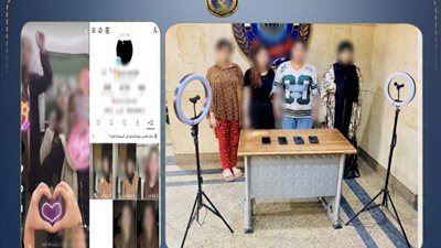 ضبط سيدة لاستغلال كريماتها في التسول الإلكتروني بمدينة نصر
