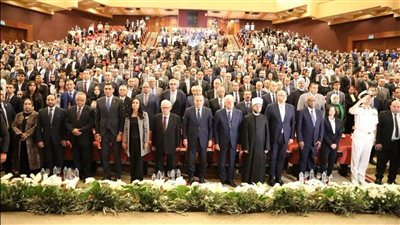 رئيس جامعة العاصمة يشارك في مؤتمر الهوية الوطنية بمكتبة الإسكندرية