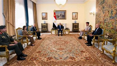 السيسي يبحث مع وزير دفاع قبرص تعزيز الشراكة العسكرية والأمنية