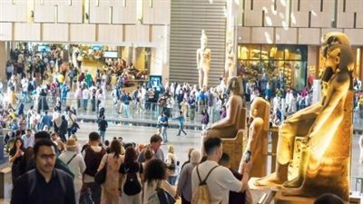 4 ملايين زائر للمتحف المصري الكبير خلال 10 أشهر من افتتاحه