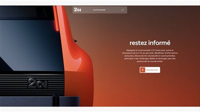 سيتروين تطلق منصة رقمية مخصصة لـ 2 CV Concept