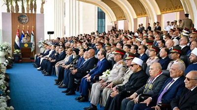 البابا تواضروس يشارك في حفل تخرج الأكاديمية العسكرية بالعاصمة الجديدة